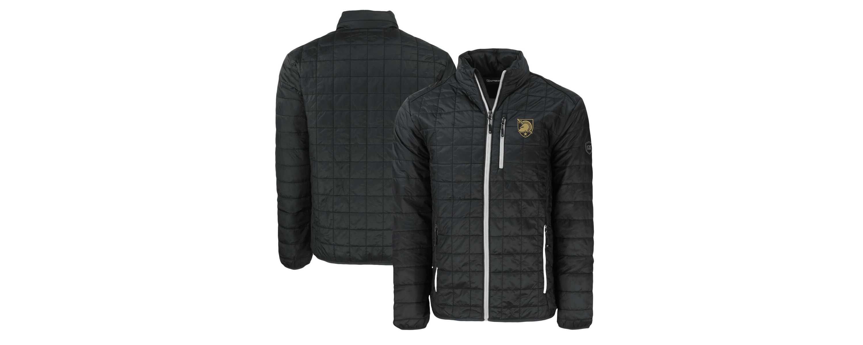 Army Black Knights NCAA Army Knights Rainier PrimaLoft Eco Insulated Full-Zip Puffer Jacket