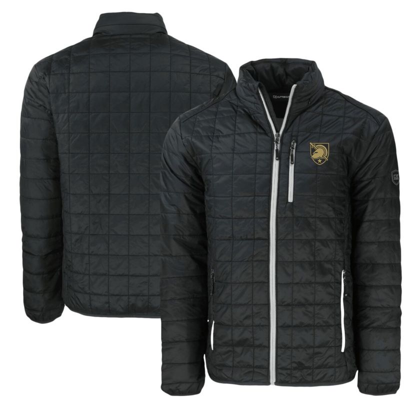 Army Black Knights NCAA Army Knights Rainier PrimaLoft Eco Insulated Full-Zip Puffer Jacket