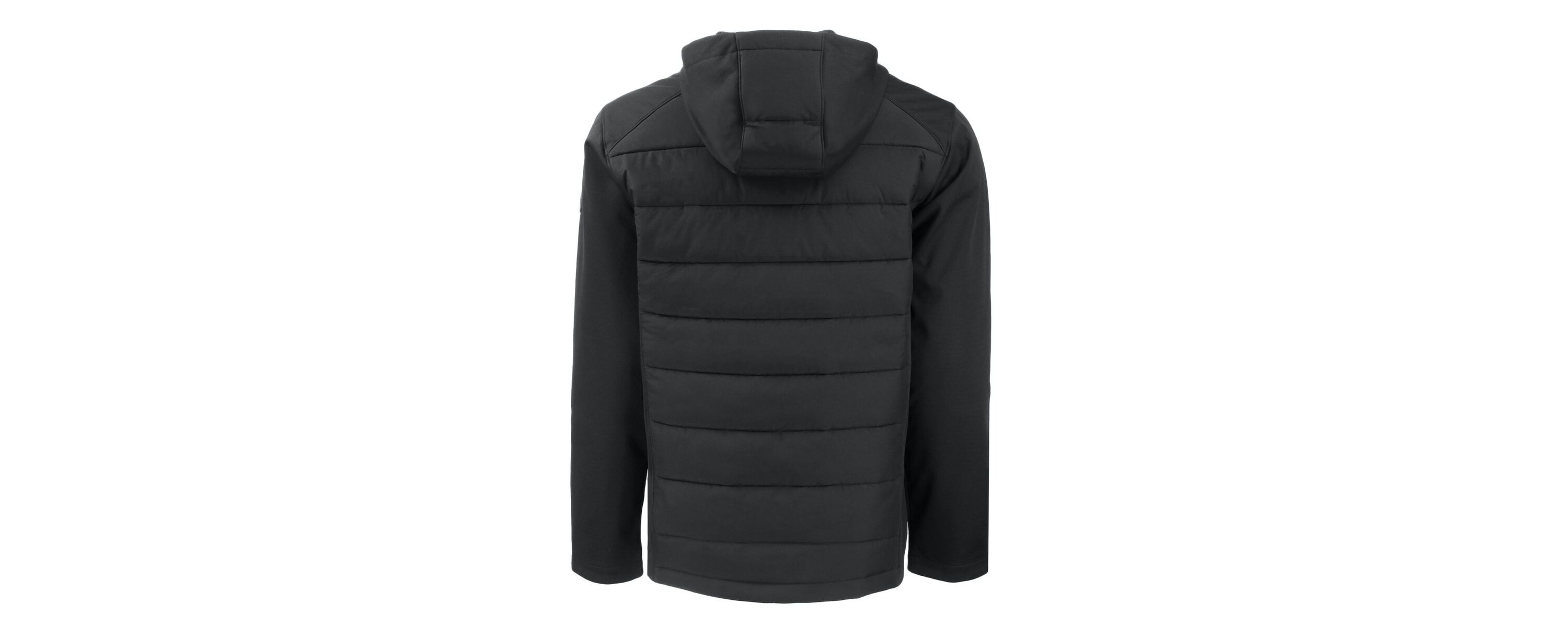 Army Black Knights NCAA Army Knights Evoke Hybrid Eco Softshell Recycled Full-Zip Hoodie Jacket
