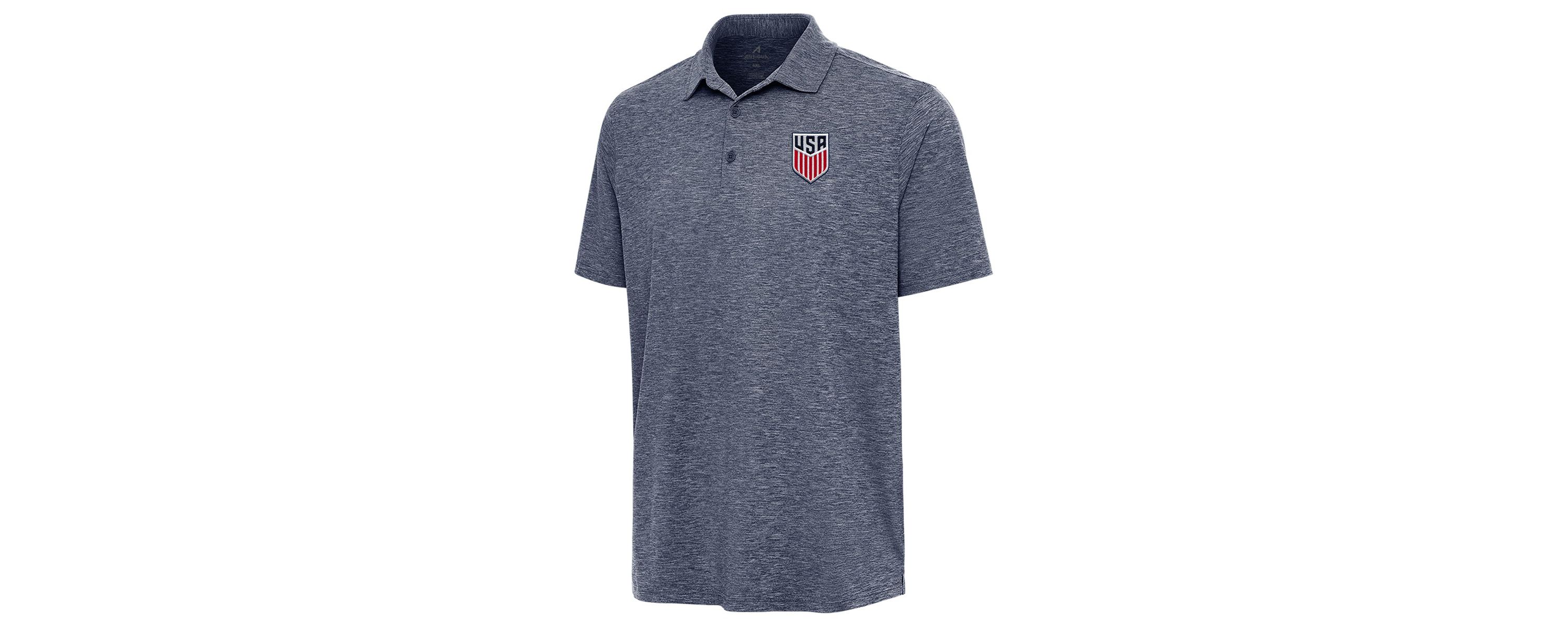 Soccer National Teams USMNT Big & Tall Par 3 Polo