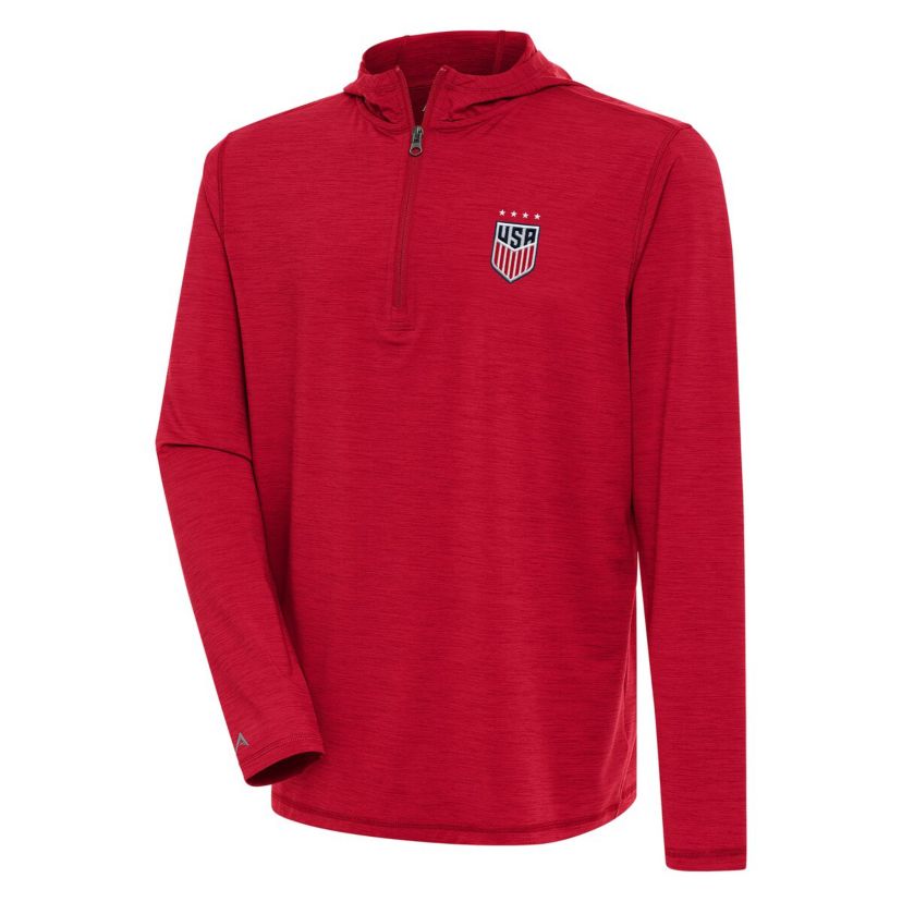 Soccer National Teams USWNT Tidy Quarter-Zip Hoodie