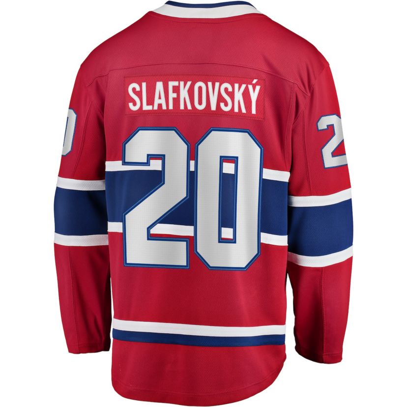 NHL Fanatics Juraj Slafkovsky Montreal Canadiens Breakaway Jersey