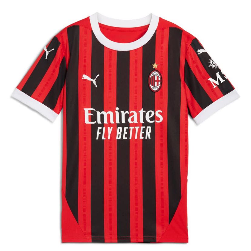 International Clubs Rafael Leão AC Milan 2024/25 Home Replica Player Jersey