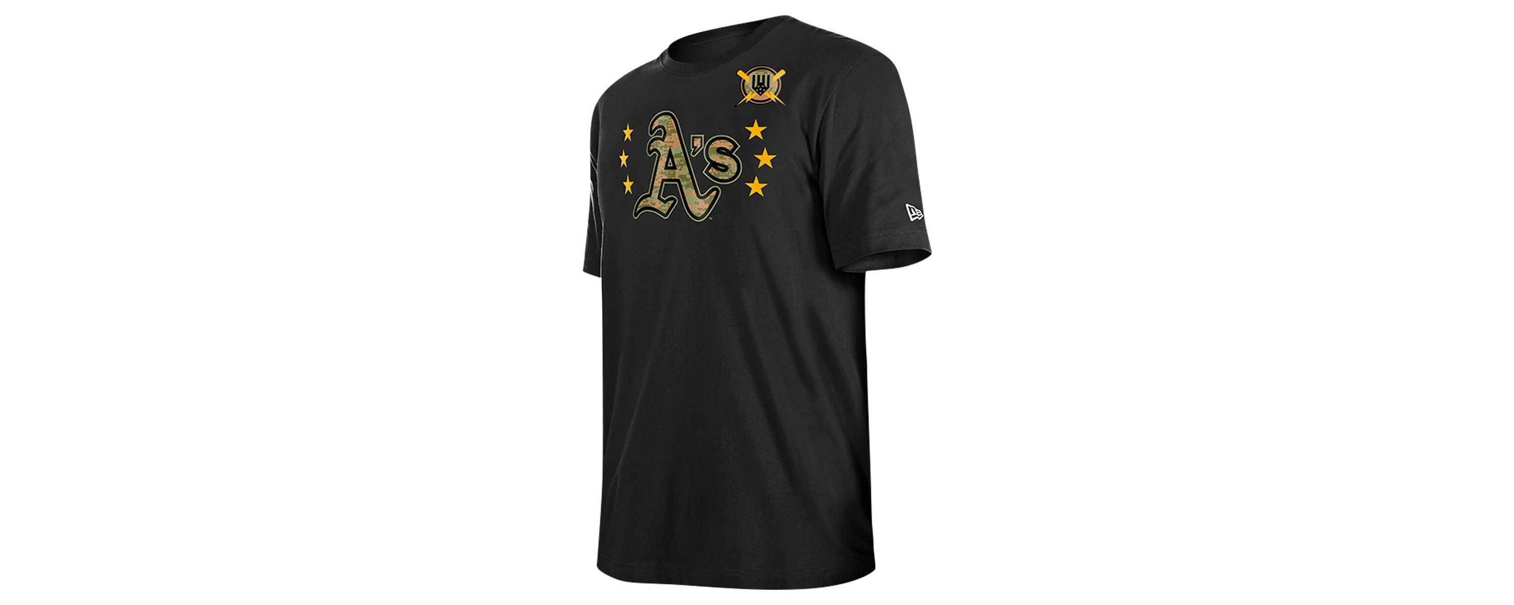 Oakland Athletics MLB Athletics 2024 Armed Forces Day T-Shirt