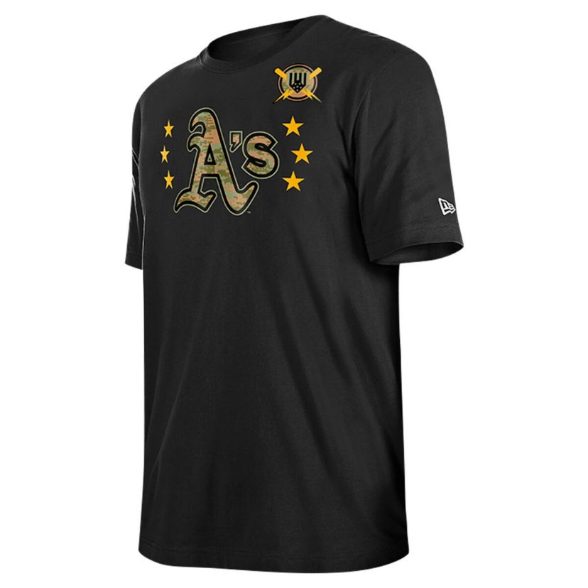 Oakland Athletics MLB Athletics 2024 Armed Forces Day T-Shirt