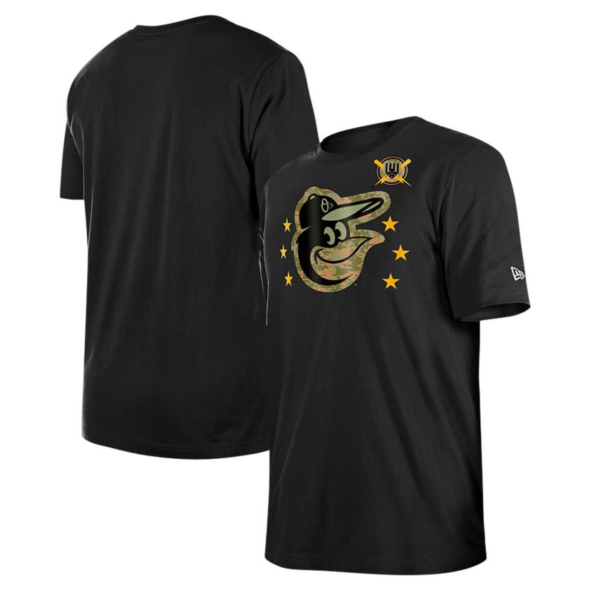 MLB Baltimore Orioles 2024 Armed Forces Day T-Shirt