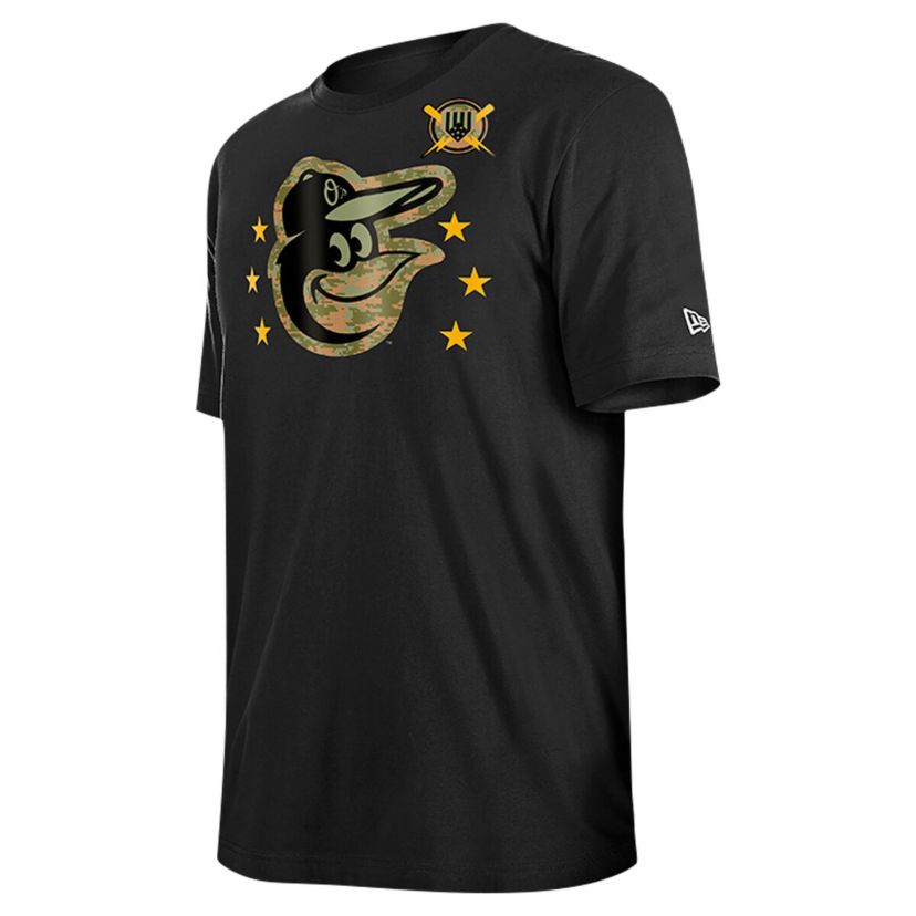MLB Baltimore Orioles 2024 Armed Forces Day T-Shirt