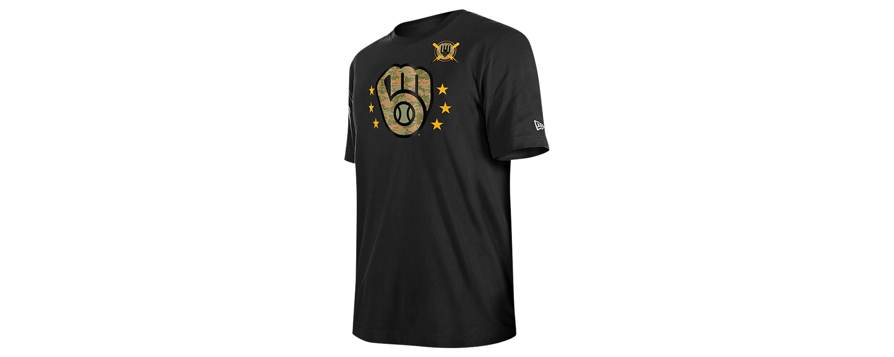 MLB Milwaukee Brewers 2024 Armed Forces Day T-Shirt