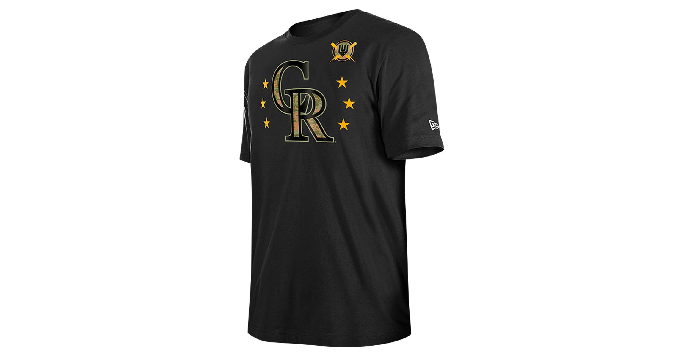 MLB Colorado Rockies 2024 Armed Forces Day T-Shirt