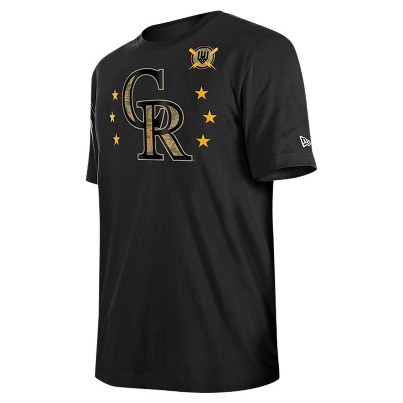 MLB Colorado Rockies 2024 Armed Forces Day T-Shirt