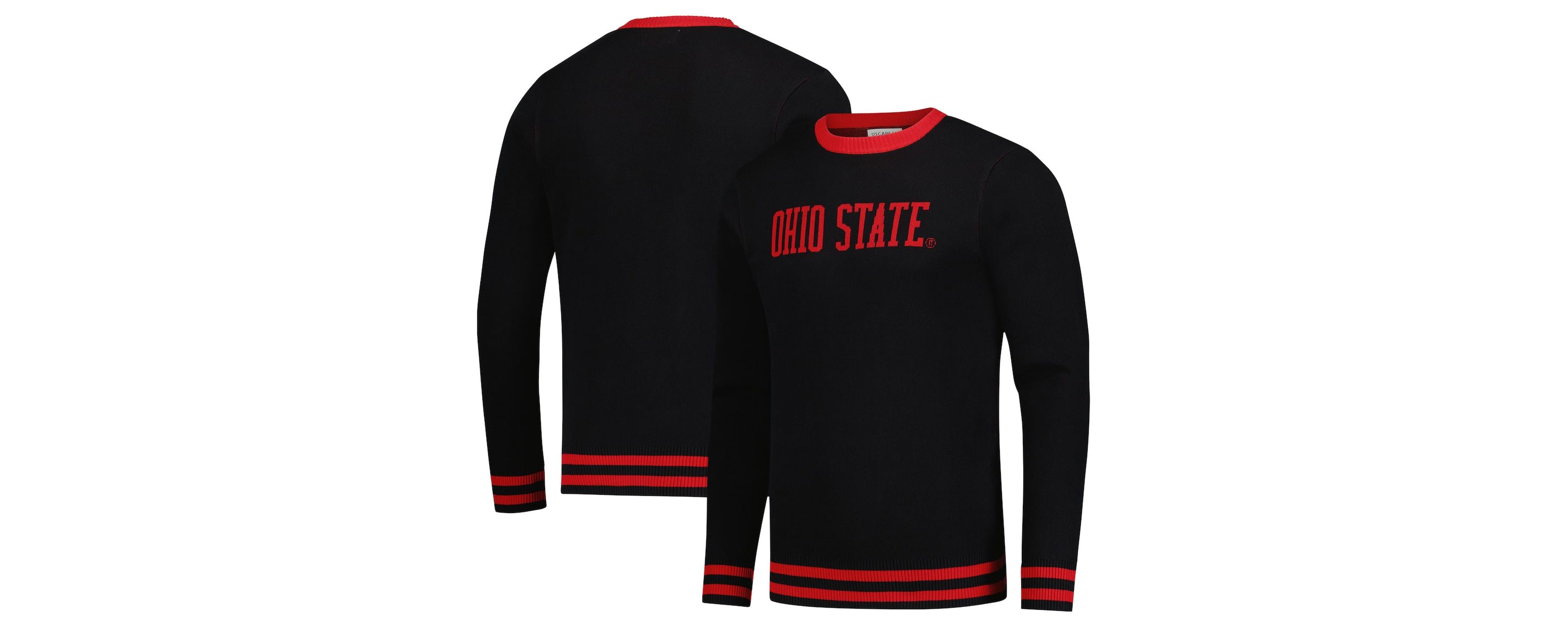 NCAA Unisex Ohio State Buckeyes Renew Knit Vintage Pullover Sweater