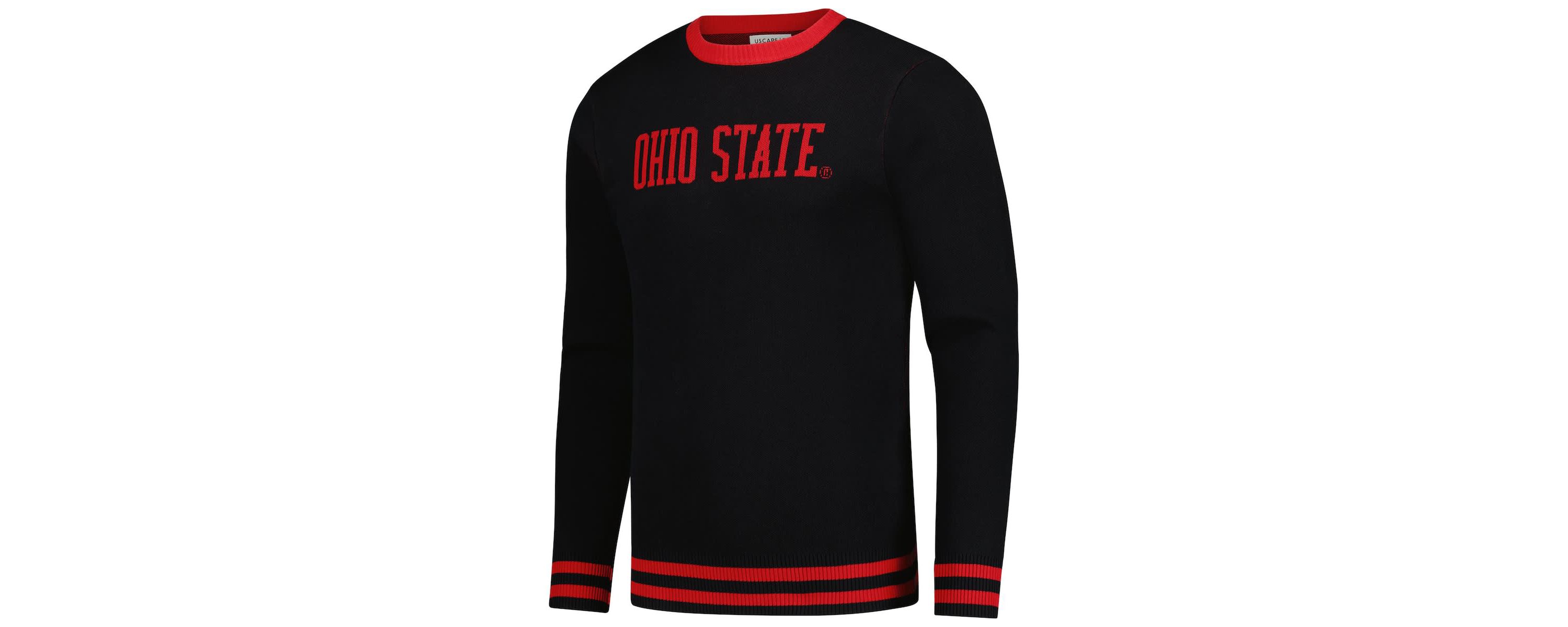 NCAA Unisex Ohio State Buckeyes Renew Knit Vintage Pullover Sweater