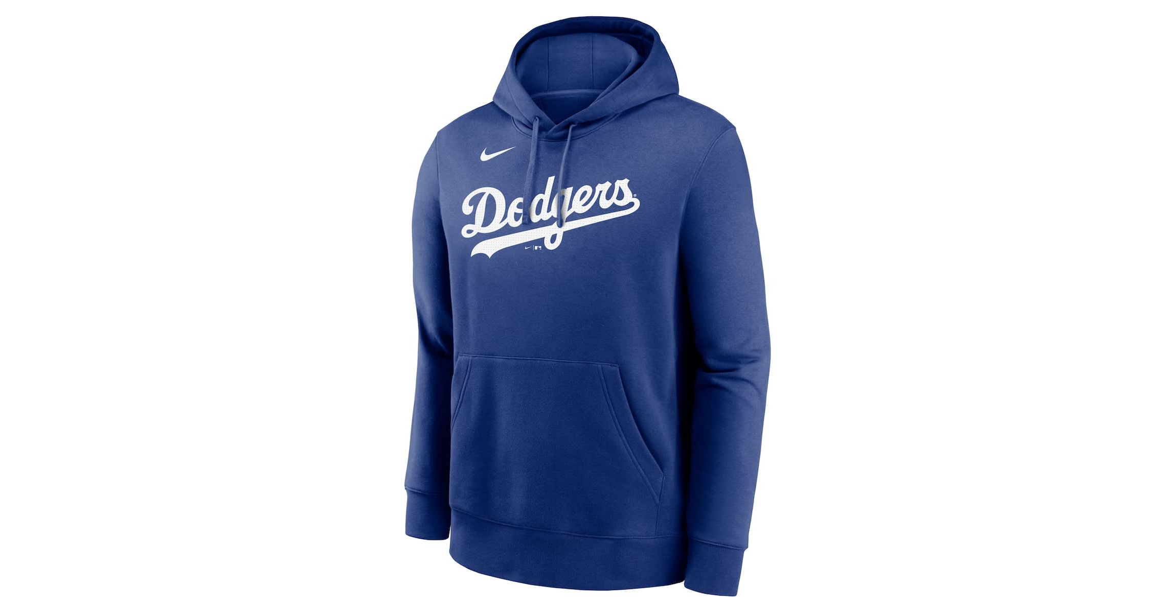 MLB Nike Mookie Betts Los Angeles Dodgers Player Name & Number Club Pullover Hoodie