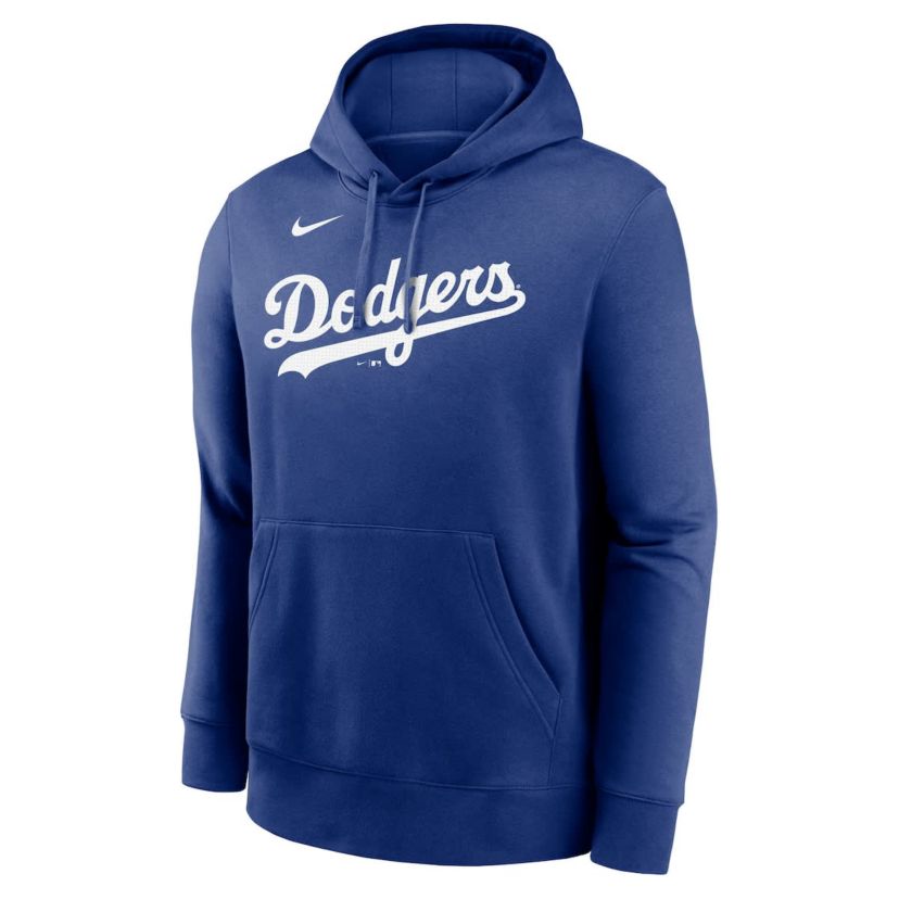 MLB Nike Mookie Betts Los Angeles Dodgers Player Name & Number Club Pullover Hoodie