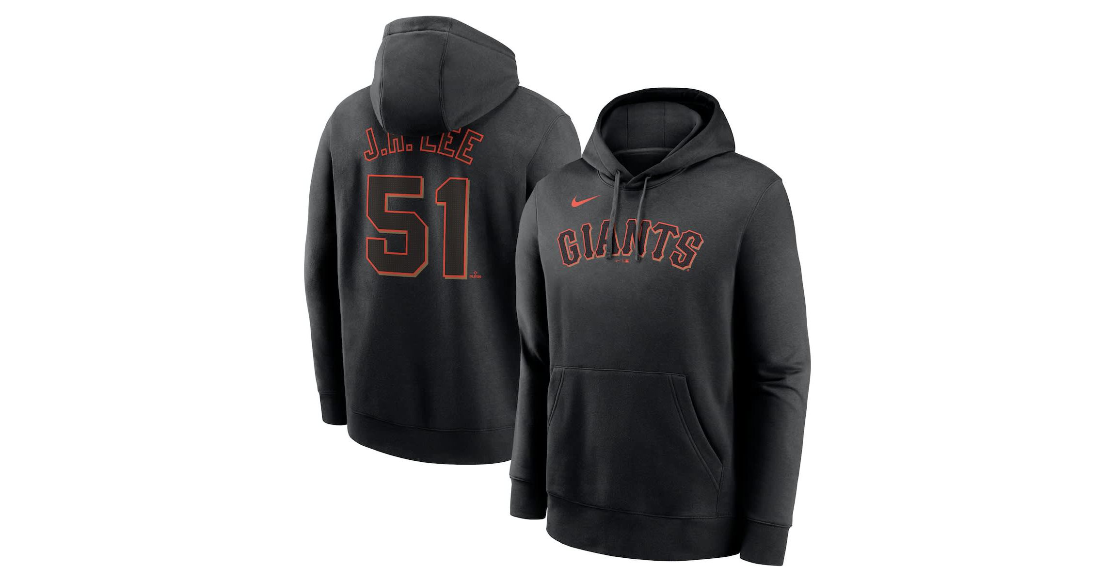 MLB Nike Jung Hoo Lee San Francisco Giants Player Name & Number Club Pullover Hoodie