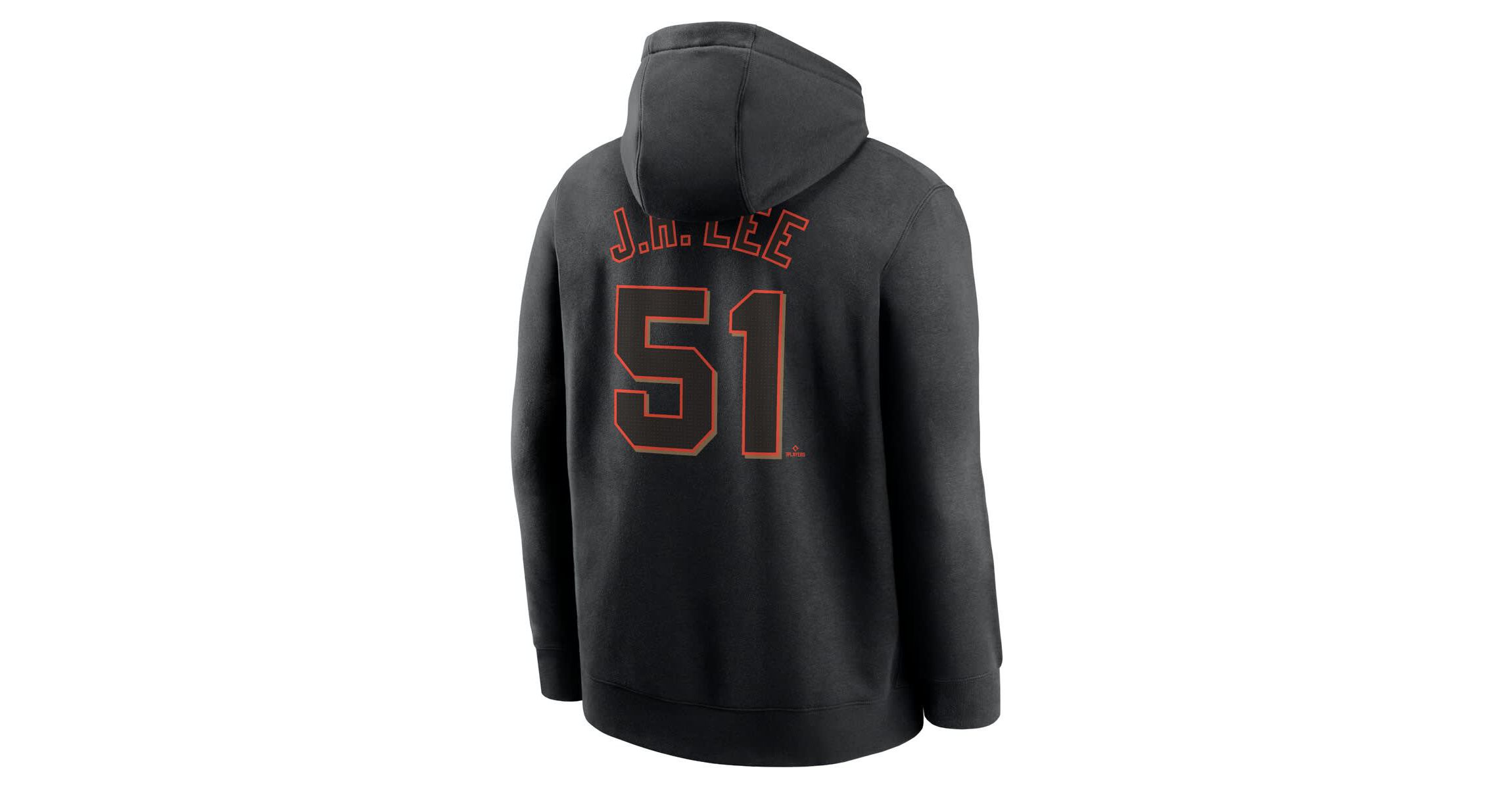 MLB Nike Jung Hoo Lee San Francisco Giants Player Name & Number Club Pullover Hoodie