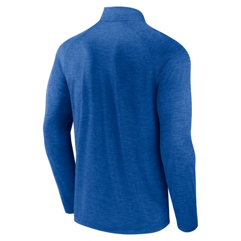 MLB Fanatics Los Angeles Dodgers Head-to-Head Raglan Quarter-Zip Jacket