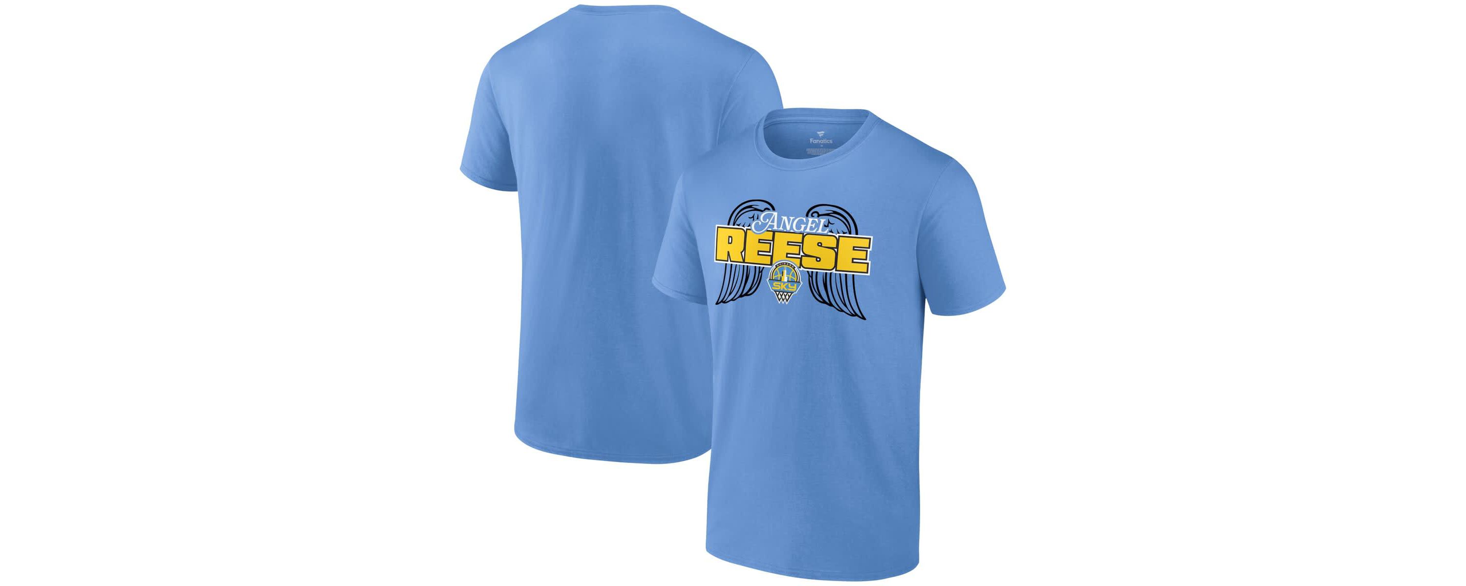 WNBA Unisex Fanatics Angel Reese Sky Chicago Sky Draft T-Shirt