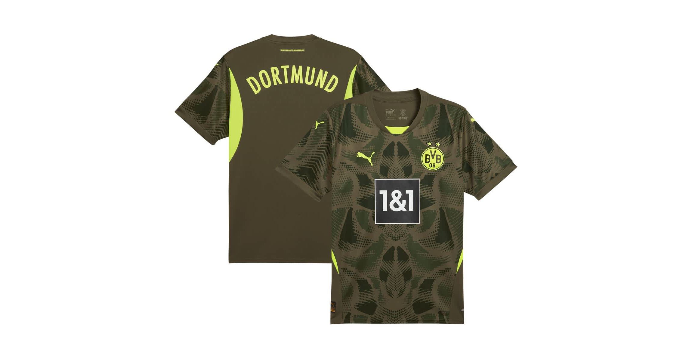 Bundesliga Borussia Dortmund 2024/25 Replica Short Sleeve Goalkeeper Jersey