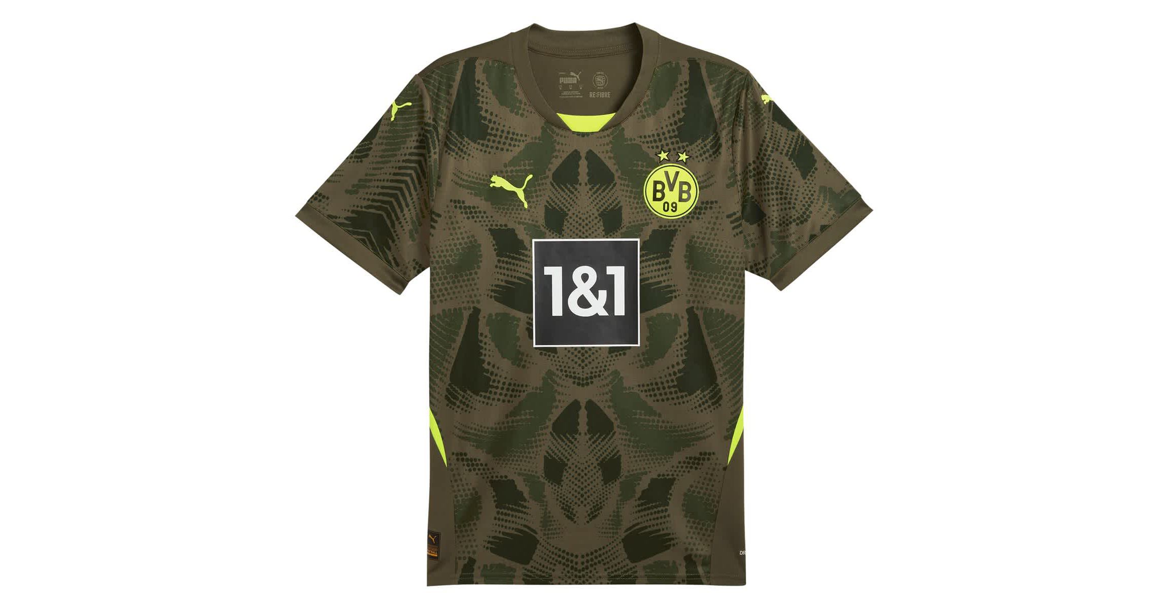 Bundesliga Borussia Dortmund 2024/25 Replica Short Sleeve Goalkeeper Jersey