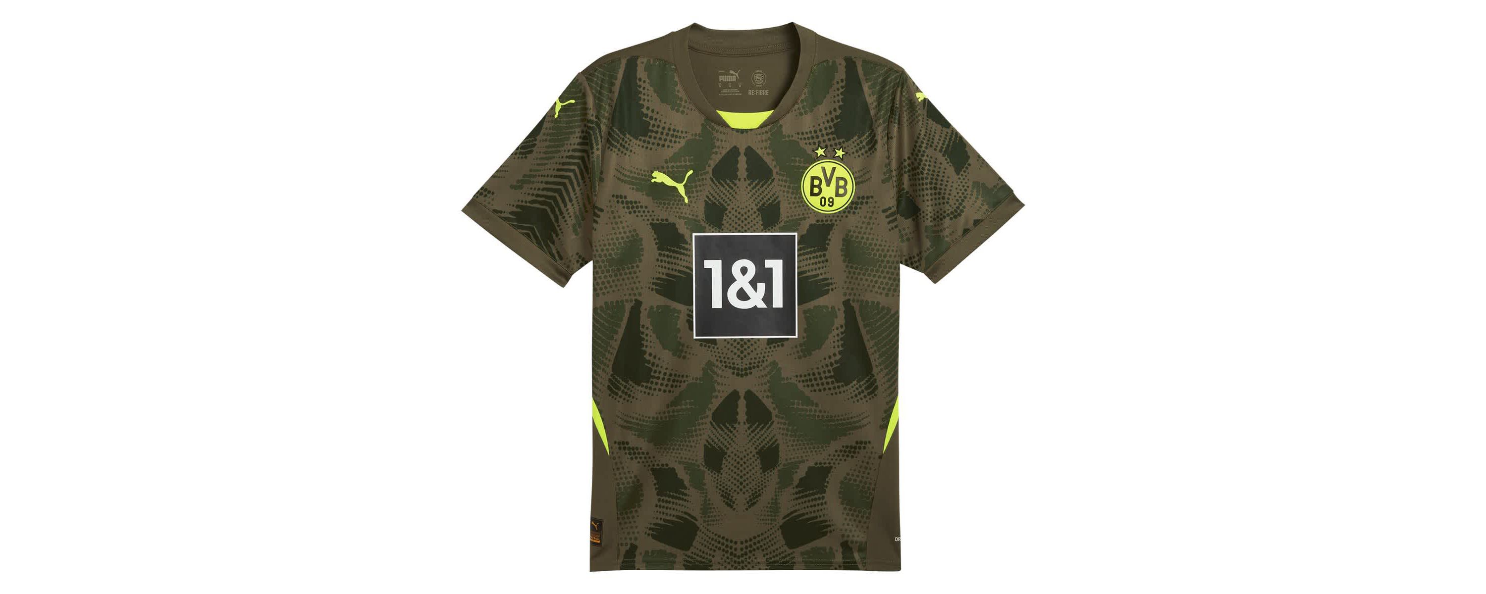 Bundesliga Borussia Dortmund 2024/25 Replica Short Sleeve Goalkeeper Jersey