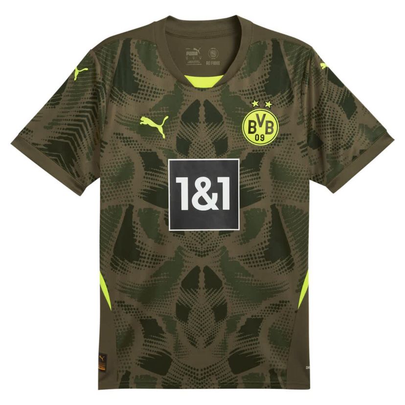 Bundesliga Borussia Dortmund 2024/25 Replica Short Sleeve Goalkeeper Jersey