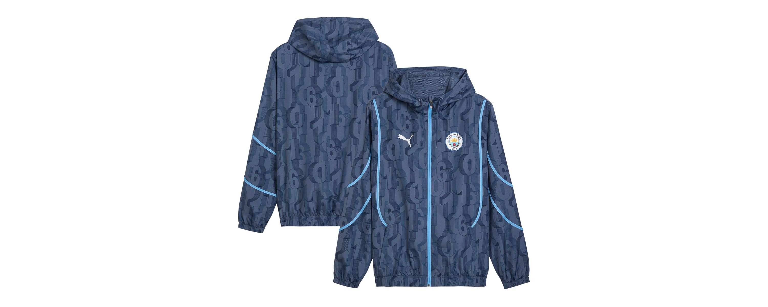 International Clubs Manchester City 2024/25 Pre-Match Anthem dryCELL Full-Zip Hoodie Jacket