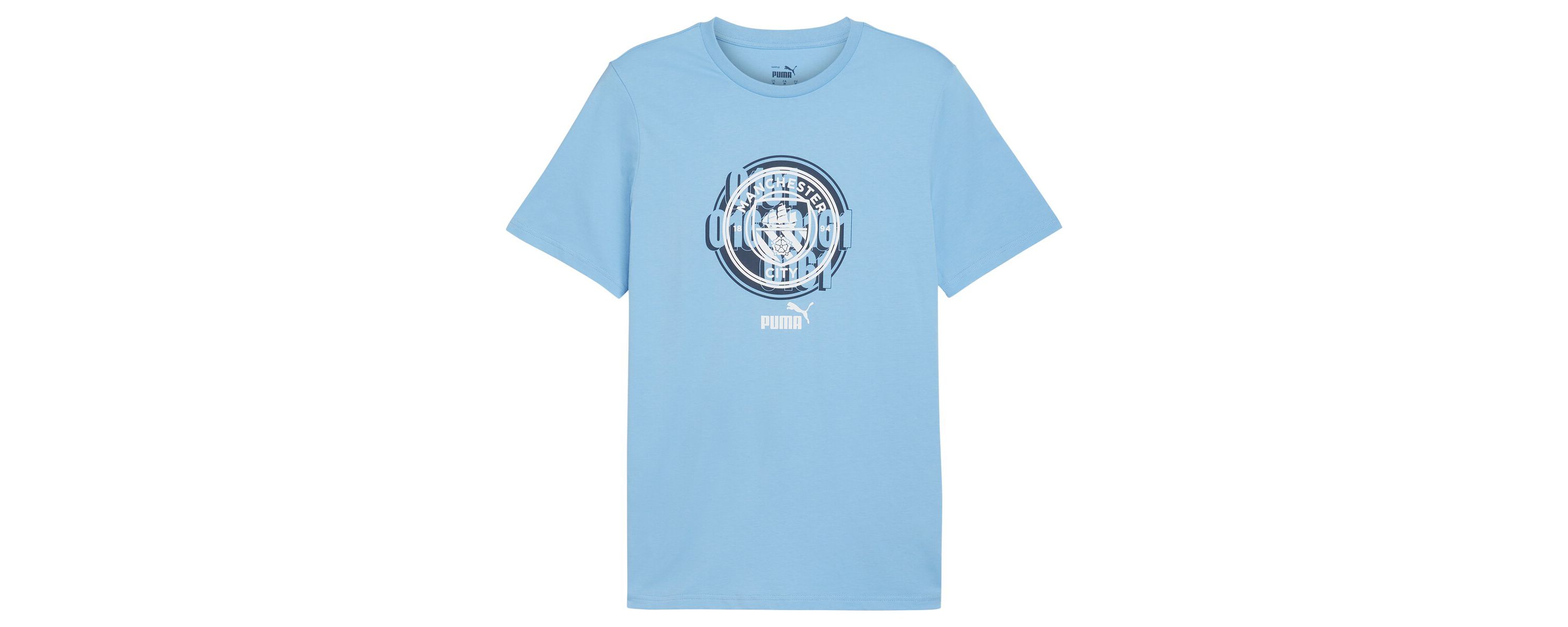 International Clubs Light Manchester City ftblCulture T-Shirt