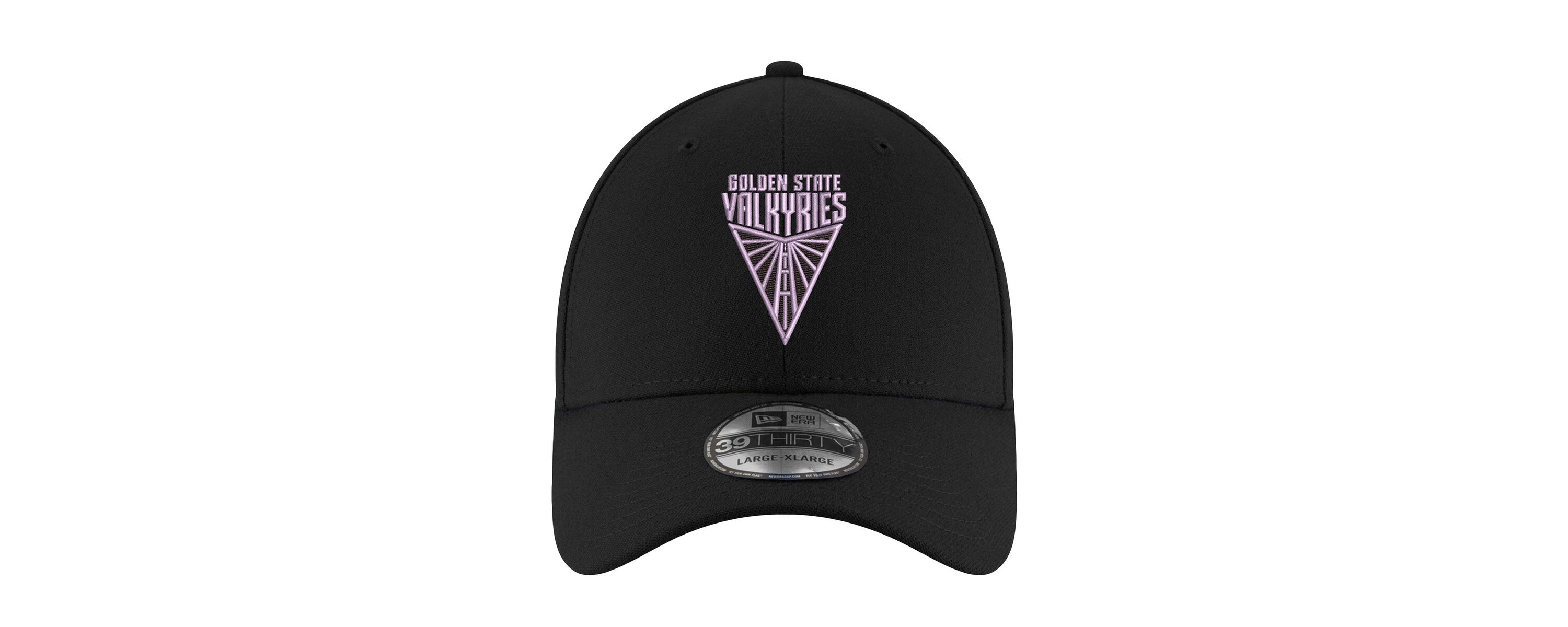 WNBA Unisex Eclipse Golden State Valkyries Logo 39THIRTY Flex Hat