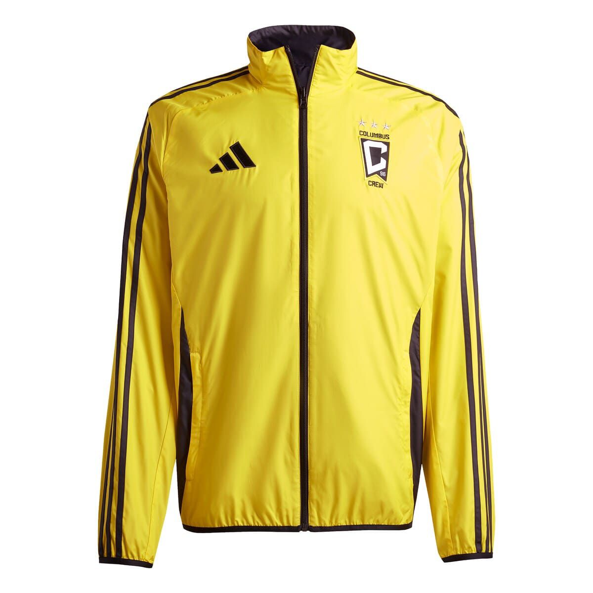 MLS Gold/Black Columbus Crew 2025 Anthem Reversible Full-Zip Jacket