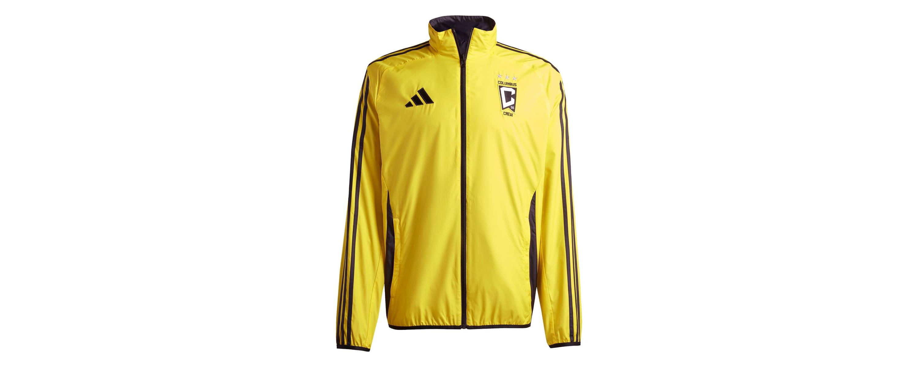 MLS Gold/Black Columbus Crew 2025 Anthem Reversible Full-Zip Jacket