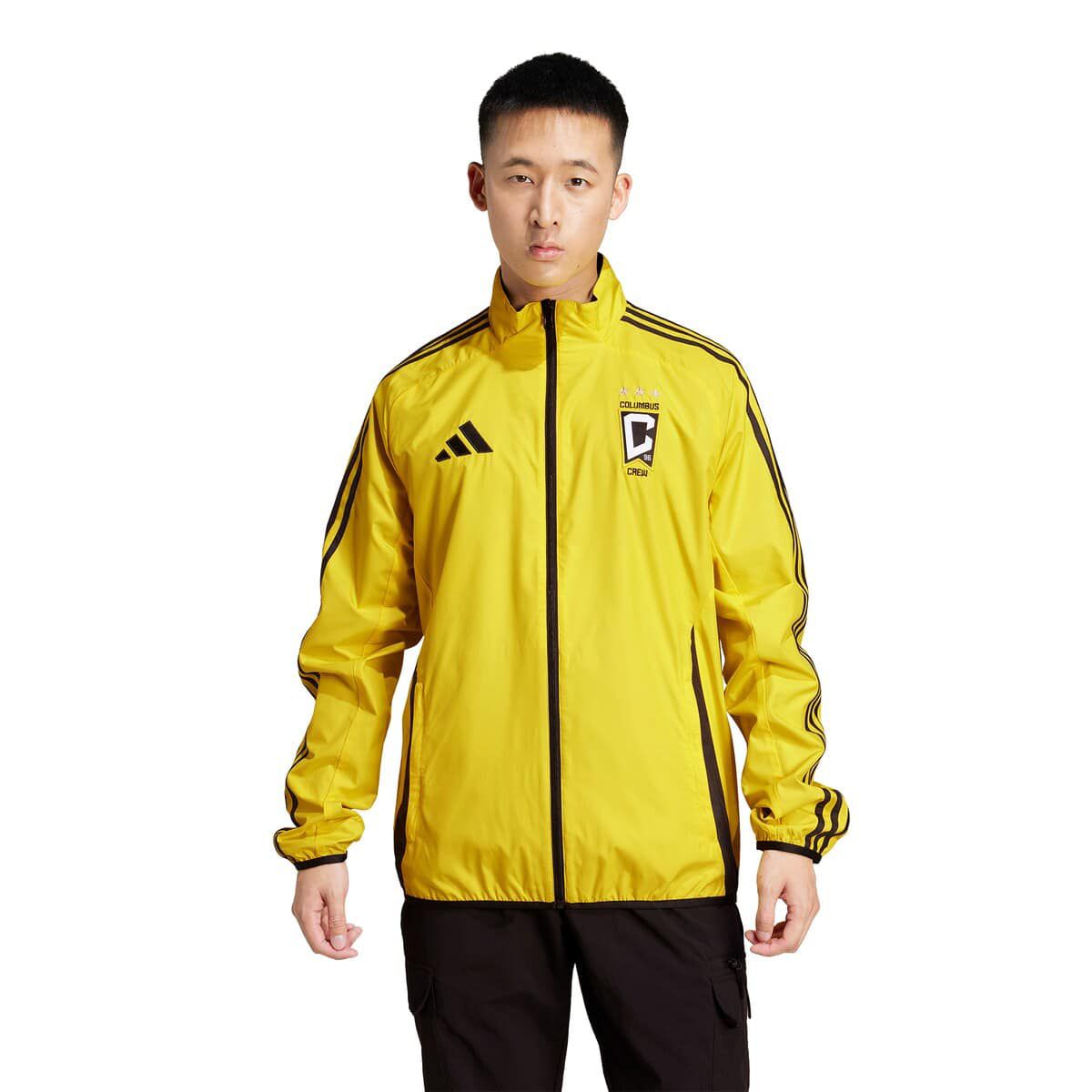 MLS Gold/Black Columbus Crew 2025 Anthem Reversible Full-Zip Jacket