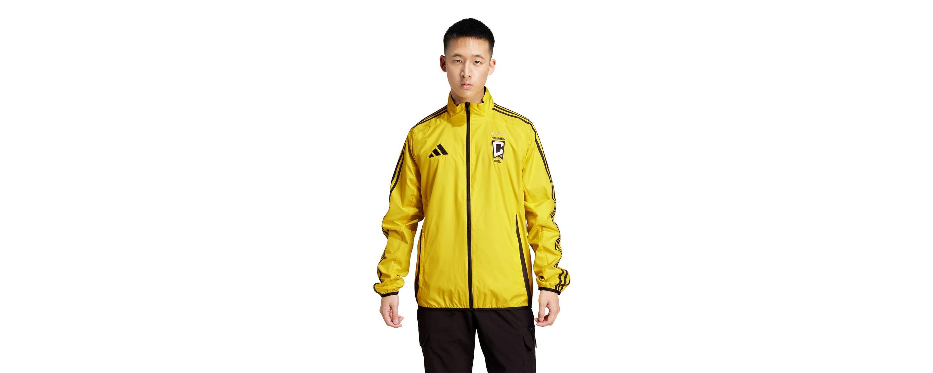 MLS Gold/Black Columbus Crew 2025 Anthem Reversible Full-Zip Jacket