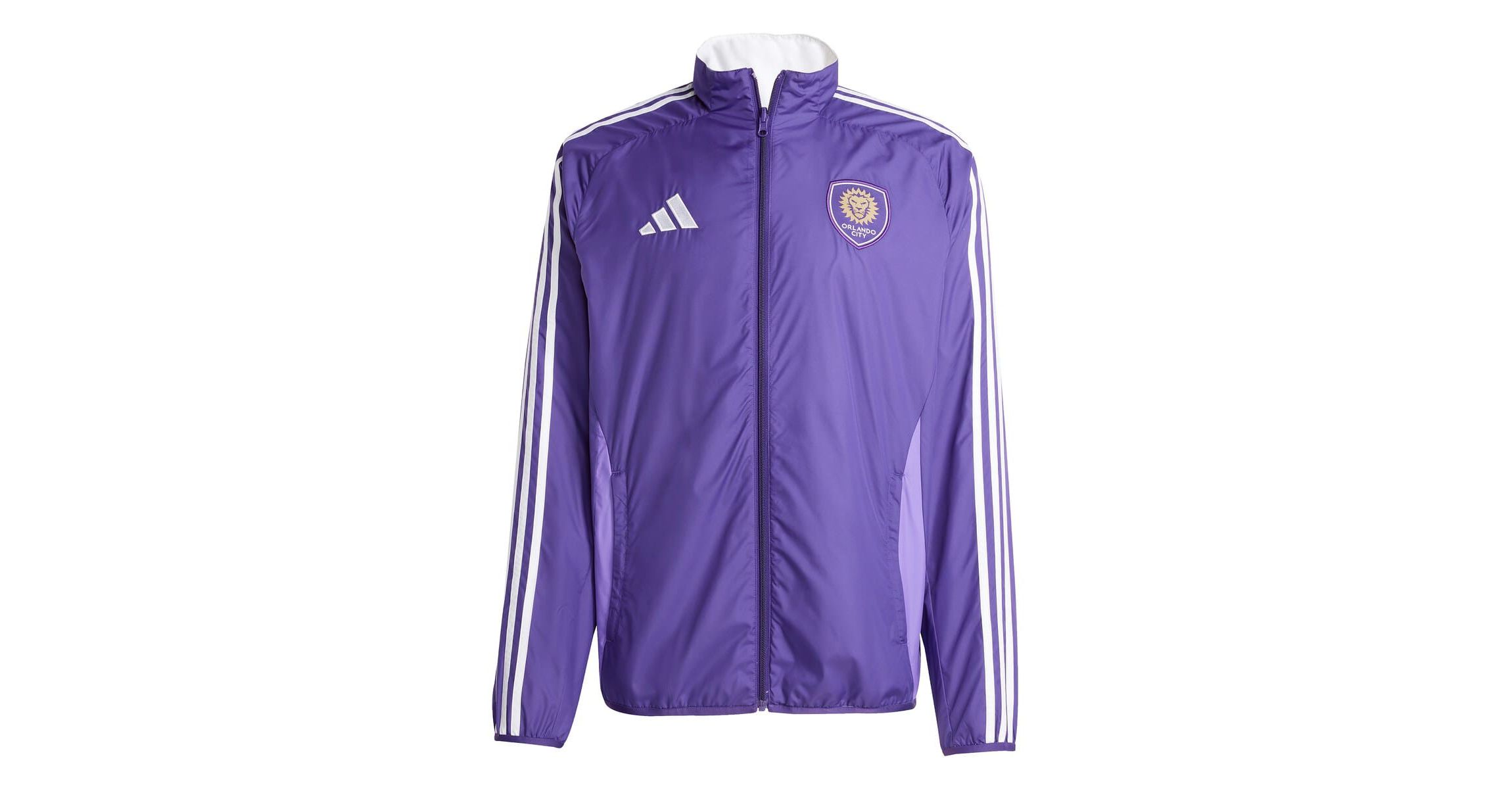 MLS Purple/White Orlando City SC 2025 Anthem Reversible Full-Zip Jacket