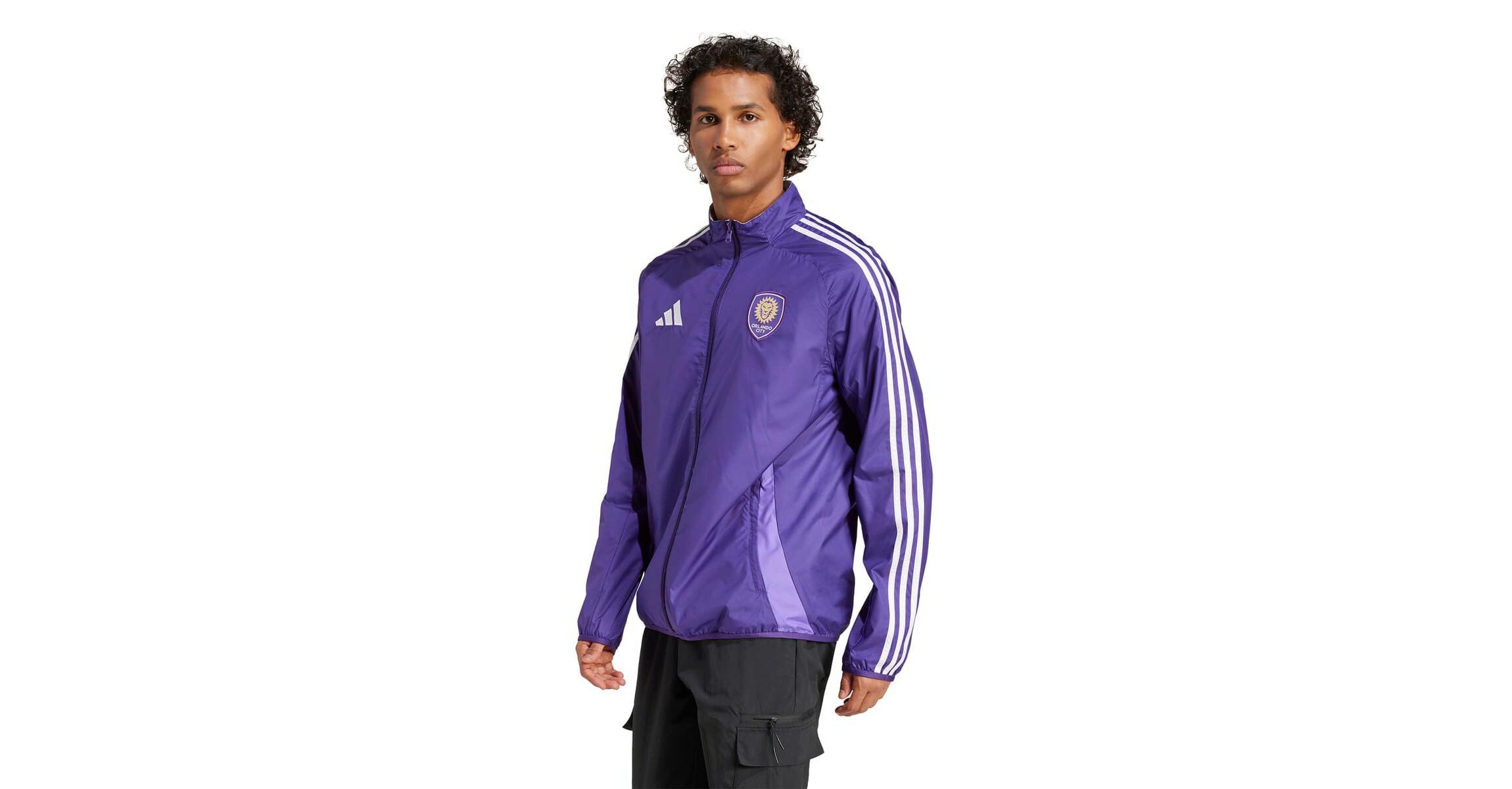 MLS Purple/White Orlando City SC 2025 Anthem Reversible Full-Zip Jacket