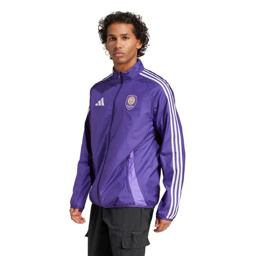 MLS Purple/White Orlando City SC 2025 Anthem Reversible Full-Zip Jacket