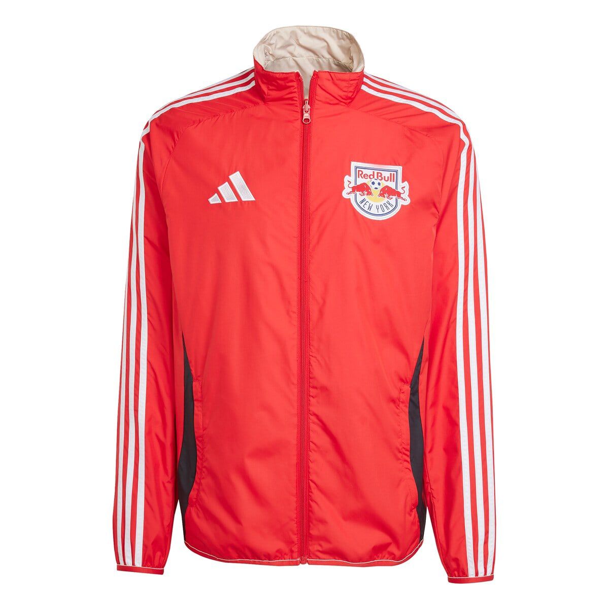 MLS Red/White New York Bulls 2025 Anthem Reversible Full-Zip Jacket