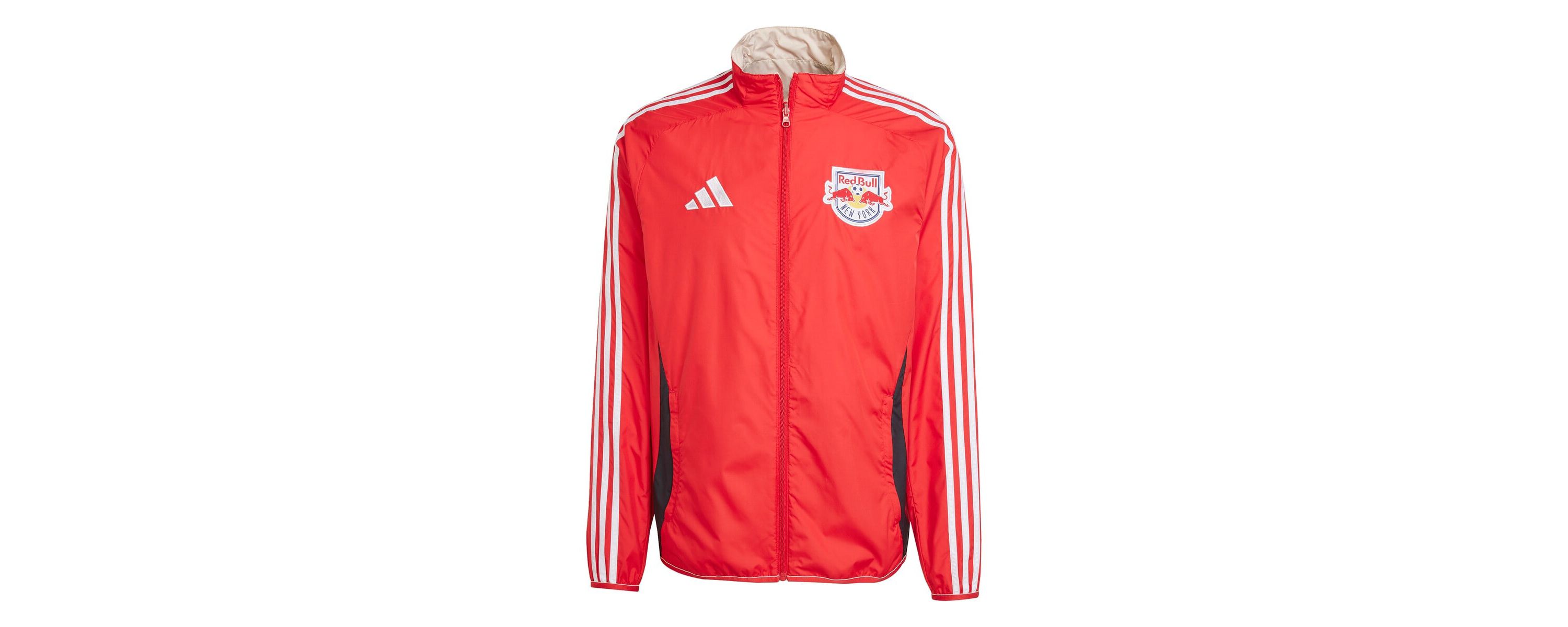 MLS Red/White New York Bulls 2025 Anthem Reversible Full-Zip Jacket