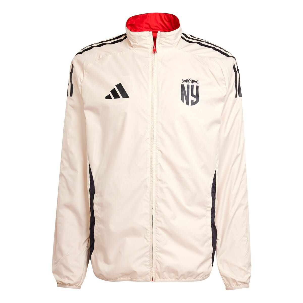 MLS Red/White New York Bulls 2025 Anthem Reversible Full-Zip Jacket