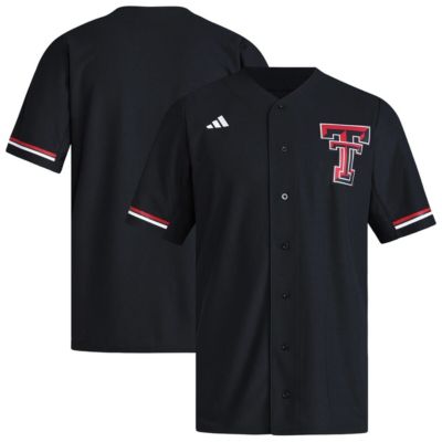 adidas Men's Texas Tech Red Raiders NCAA Texas Tech Raiders Replica Baseball Jersey