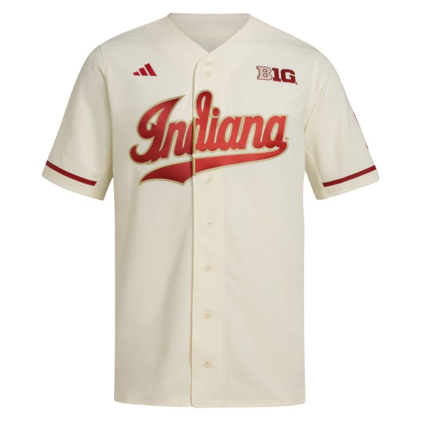 NCAA Indiana Hoosiers Replica Baseball Jersey