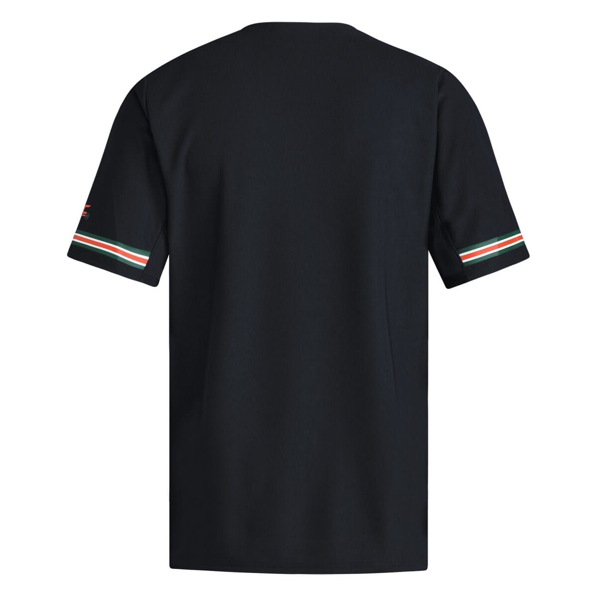 Miami (FL) Hurricanes NCAA Miami Hurricanes V-Neck Baseball Jersey