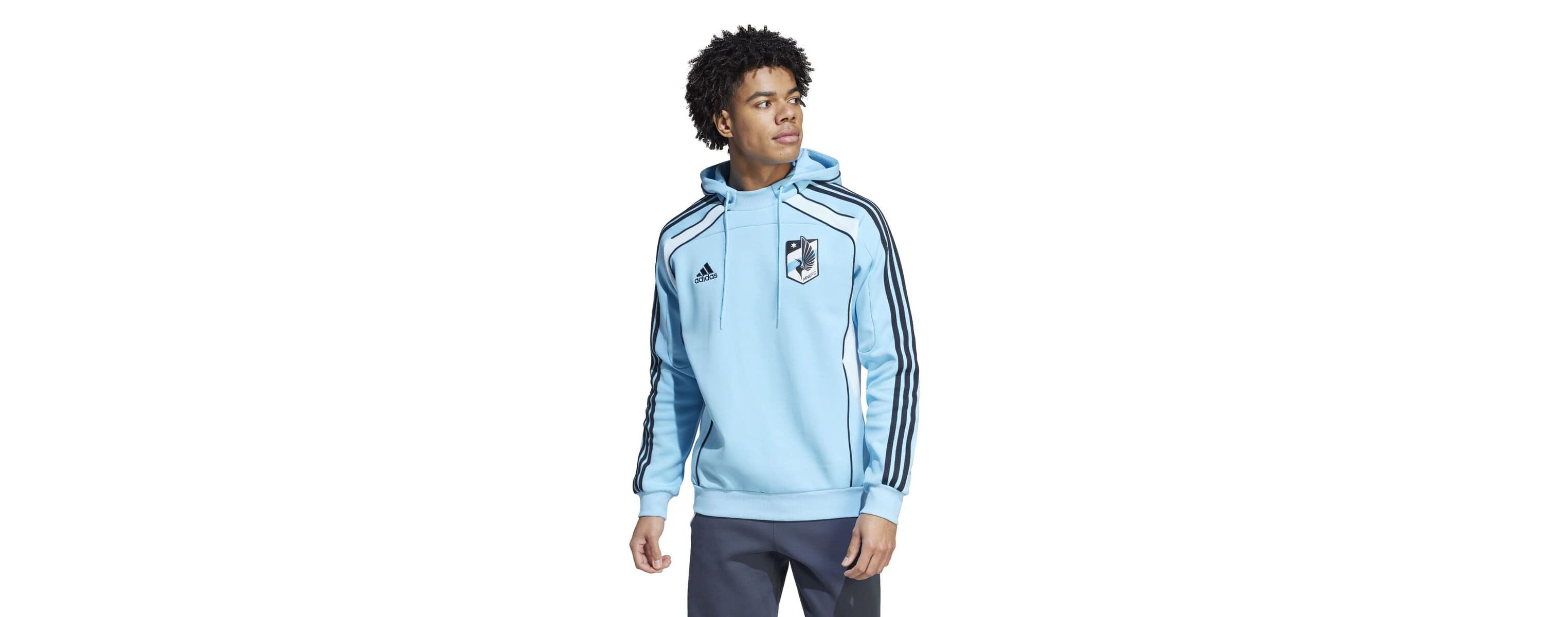 MLS Light Minnesota United FC 2025 Travel Pullover Hoodie