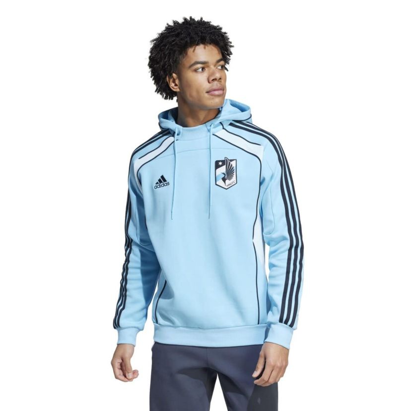 MLS Light Minnesota United FC 2025 Travel Pullover Hoodie