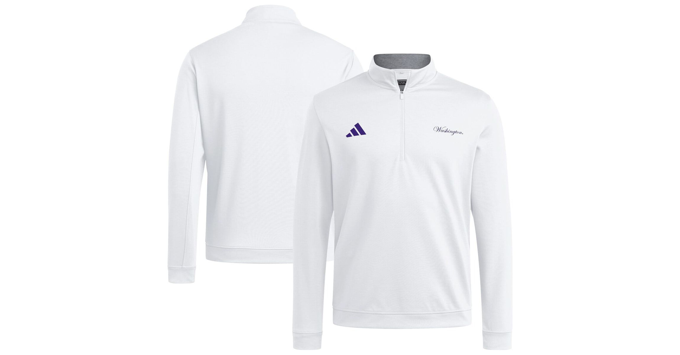 NCAA Washington Huskies Elevated Quarter-Zip Jacket