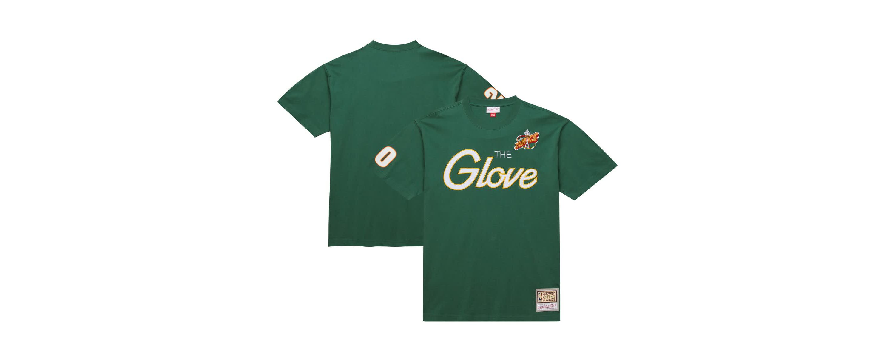 Hardwood Classic Teams Gary Payton Seattle SuperSonics Premium Nickname T-Shirt