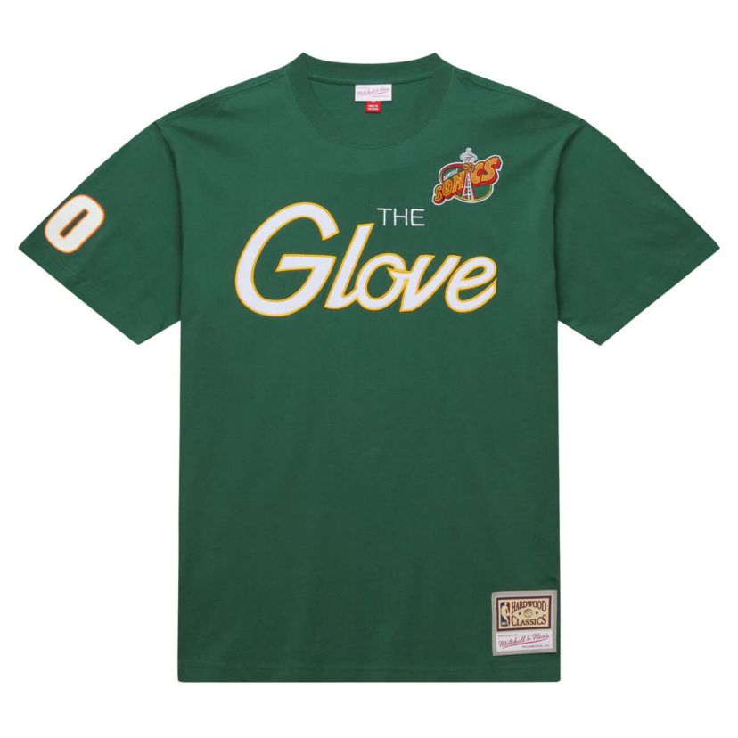 Hardwood Classic Teams Gary Payton Seattle SuperSonics Premium Nickname T-Shirt