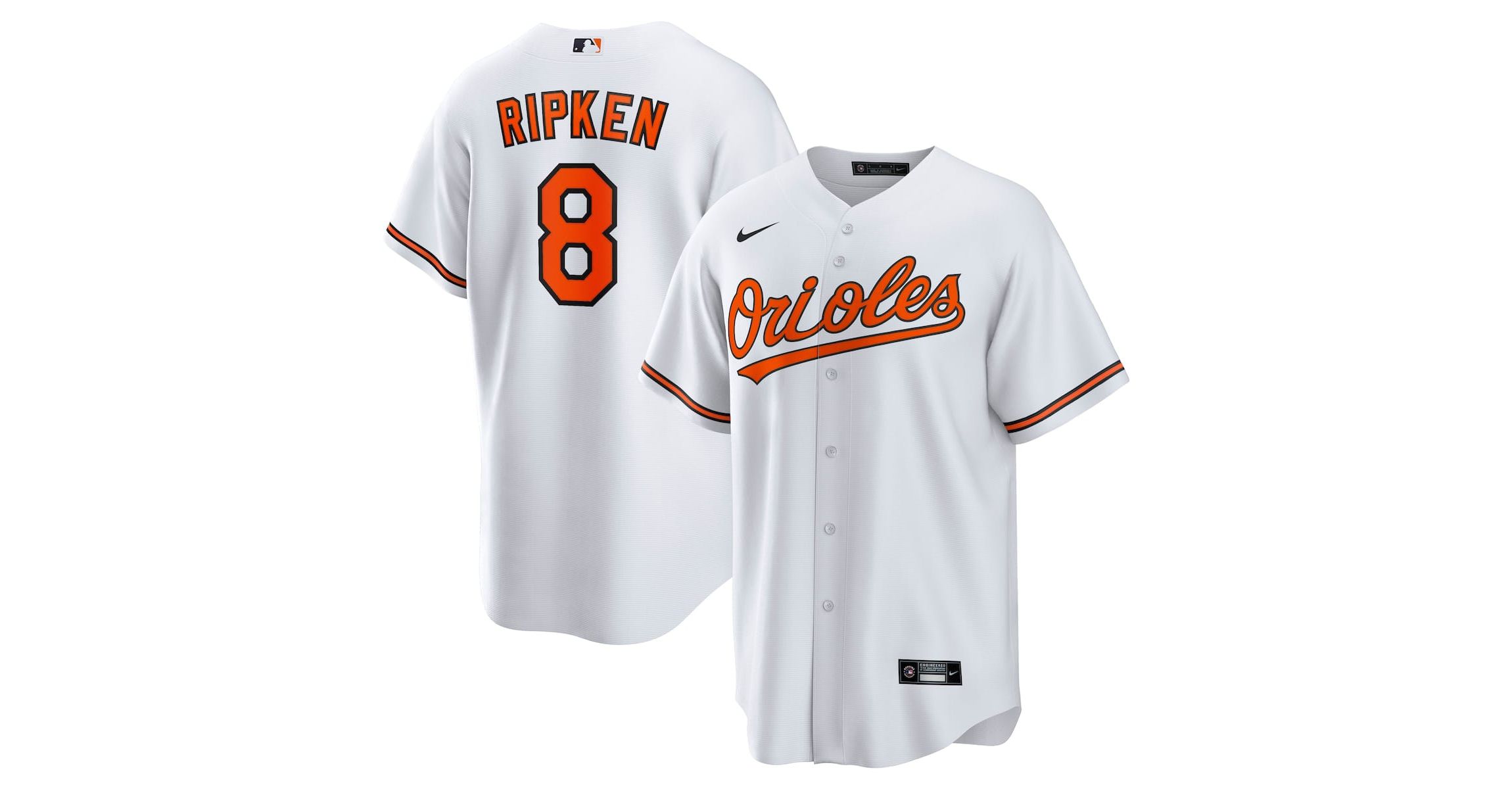 MLB Nike Cal Ripken Jr. Baltimore Orioles Throwback Replica Player Jersey