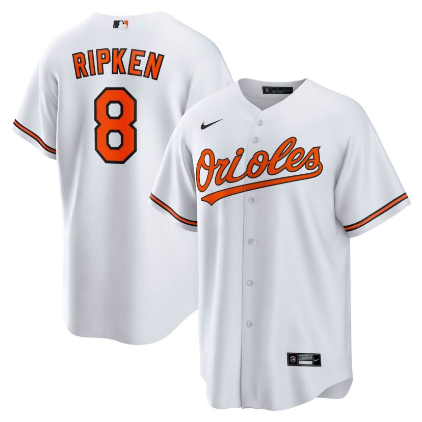 MLB Nike Cal Ripken Jr. Baltimore Orioles Throwback Replica Player Jersey