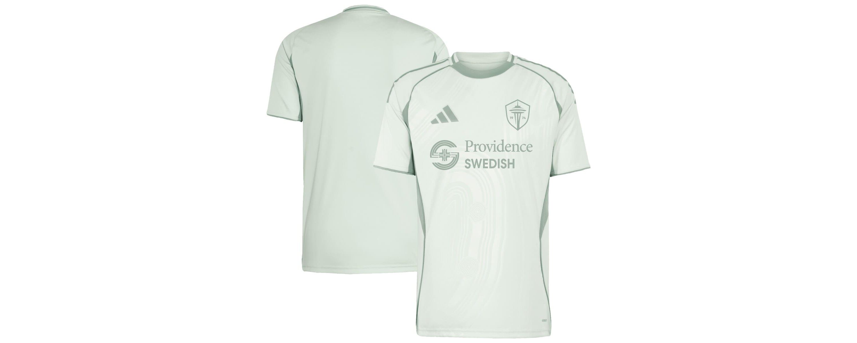 MLS Light Seattle Sounders FC 2025 One Planet Pre-Match Top